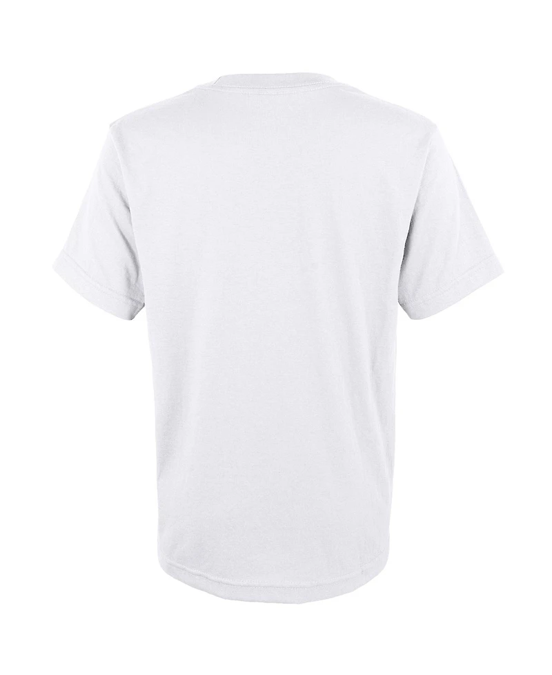 Big Boys and Girls Fanatics White Colorado Avalanche 2022 Western Conference Champions Locker Room T-shirt