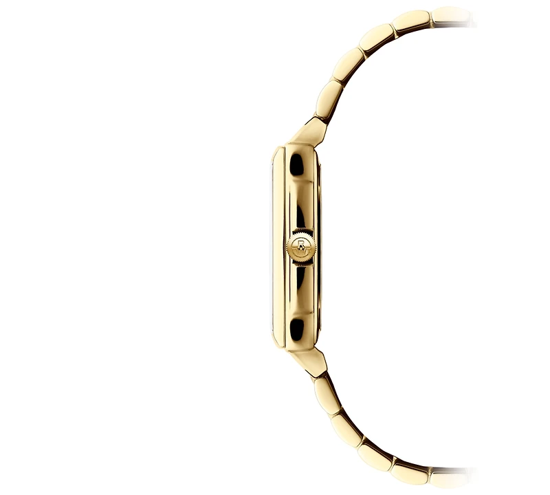 Raymond Weil Women's Swiss Toccata Gold Pvd Stainless Steel Bracelet Watch 22.6x28.1mm