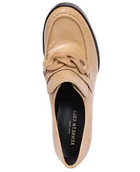 Kenneth Cole New York Women's Justin Lug High Heel Loafers