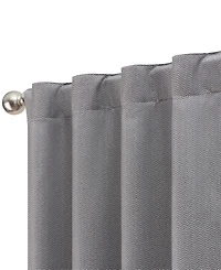 Nautica Virginia Ultimate Blackout Back Tab Window Curtain Panel Set, 38" x 84"