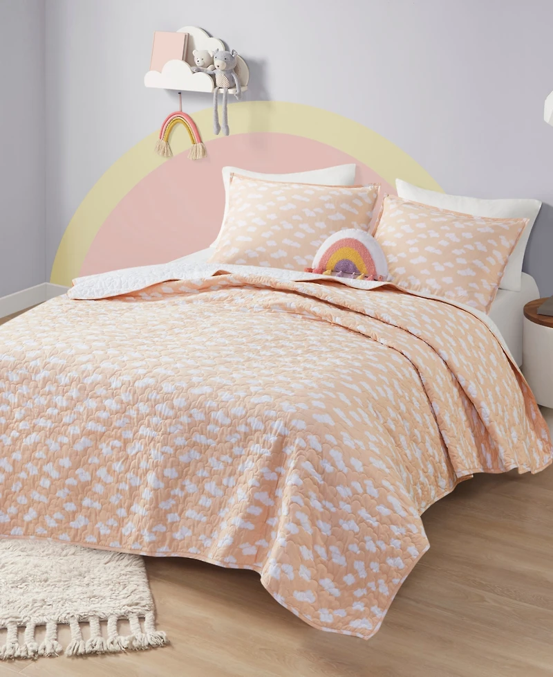 Intelligent Design Dawn Sunshine -Pc. Coverlet Set