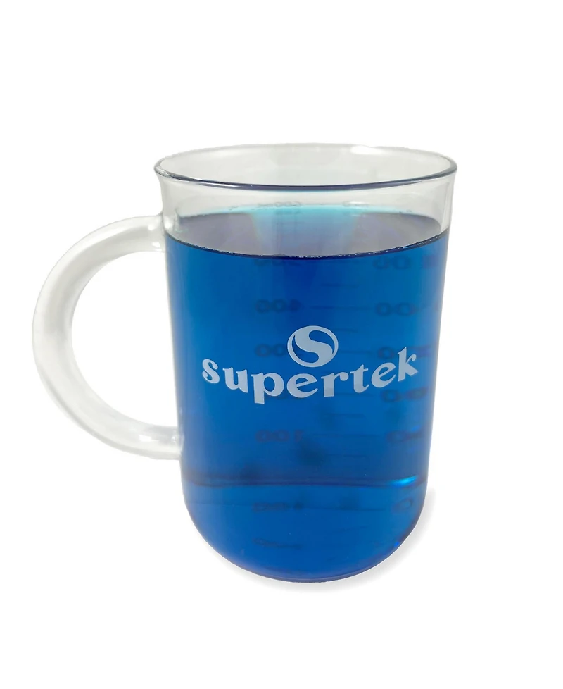 Supertek Beaker Mug, Glass