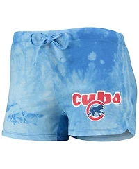 Women's Concepts Sport Royal Chicago Cubs Billboard Racerback Tank Top and Shorts Set