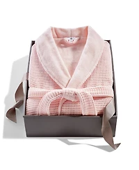 Hotel Collection Cotton Boxed Waffle Textured Bath Robe, Exclusively at Macy's