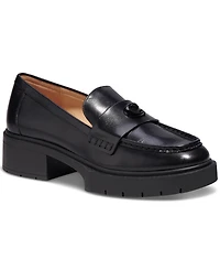 Coach Women's Leah Platform Lug Sole Loafers