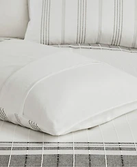 Harbor House Morgan Jacquard Cotton 5-Pc. Duvet Cover Set