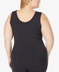 Cuddl Duds Plus Softwear with Stretch Reversible Tank Top