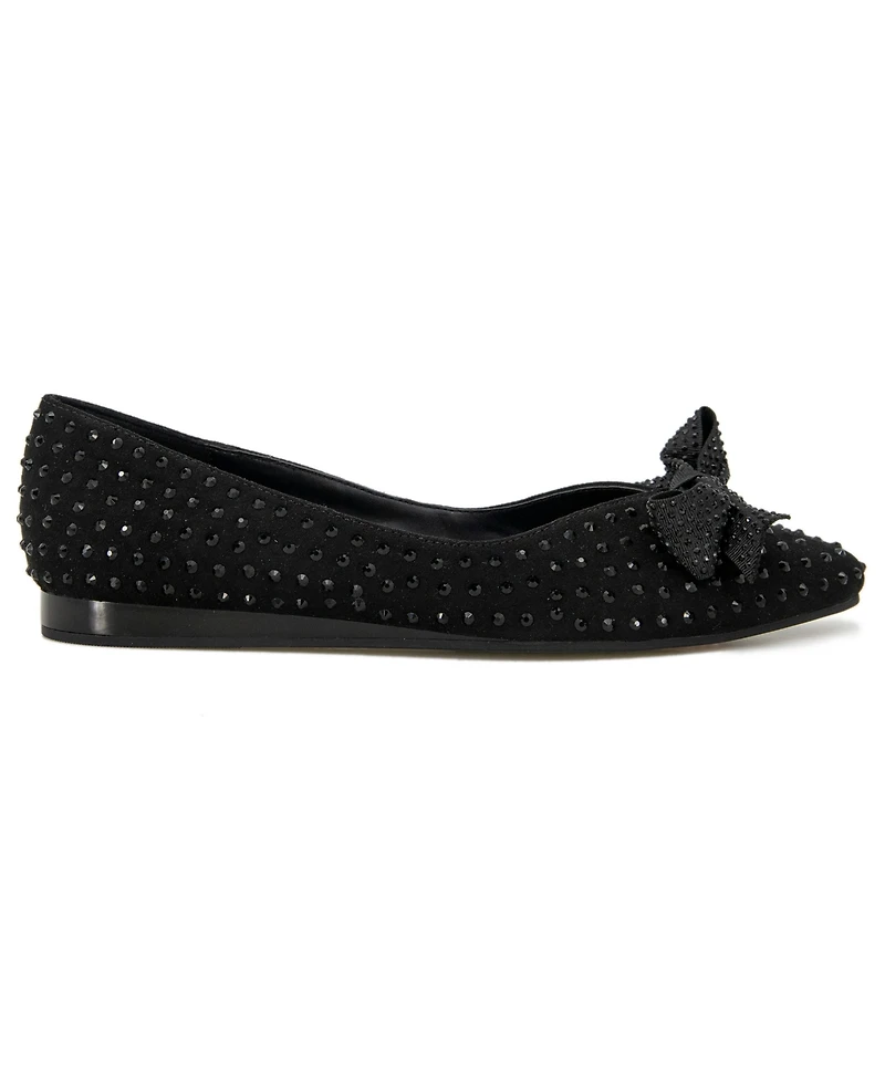 Kenneth Cole Reaction Lucie Jewel Bow Ballet Flats