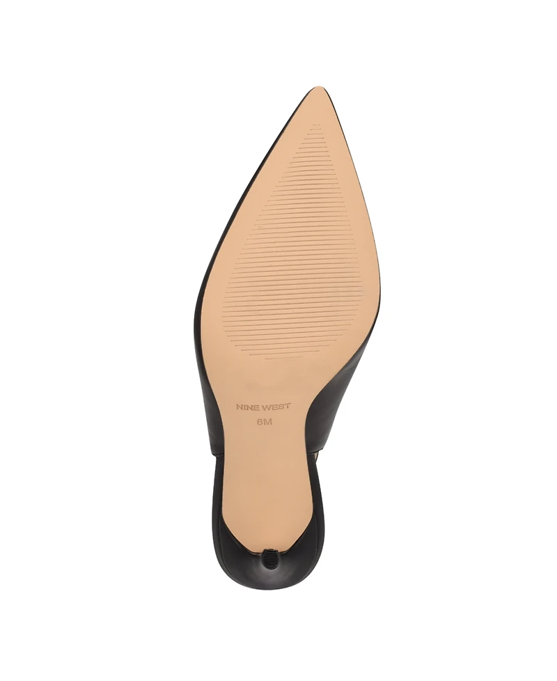 Nine West Women's Feather Slingback Stiletto Pumps