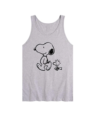 Men's Peanuts Snoopy Woodstock Tank
