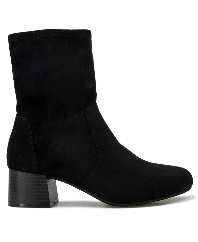 Kenneth Cole Reaction Women's Road Stretch Block Heel Booties