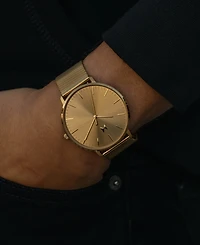 Mvmt Men's Legacy Slim Gold-Tone Mesh Bracelet Watch 42mm