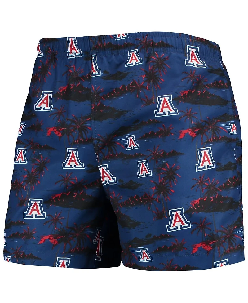 Men's Foco Navy Arizona Wildcats Island Palm Swim Trunks