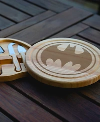 Batman Bat Signal Circo 5 Piece Cheese Cutting Board Tools Set