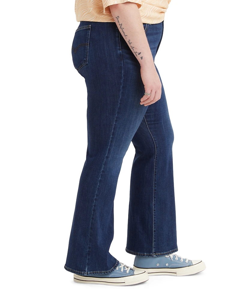 Levi's Plus Size 726 High-Rise Flare-Leg Jeans