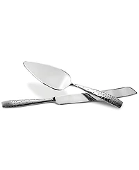 Nambe Dazzle Cake Knife and Server Set