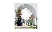 Coastal Wood Wall Mirror, 32" x 32"