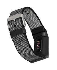 WITHit Black Nylon Band designed for Fitbit Charge 3 & 4