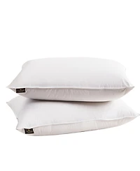 Farm to Home Softy-Around White Feather & Down Cotton 2-Pack Pillow