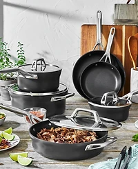 Zwilling Motion 10-Piece Aluminum Hard Anodized Nonstick Cookware Set