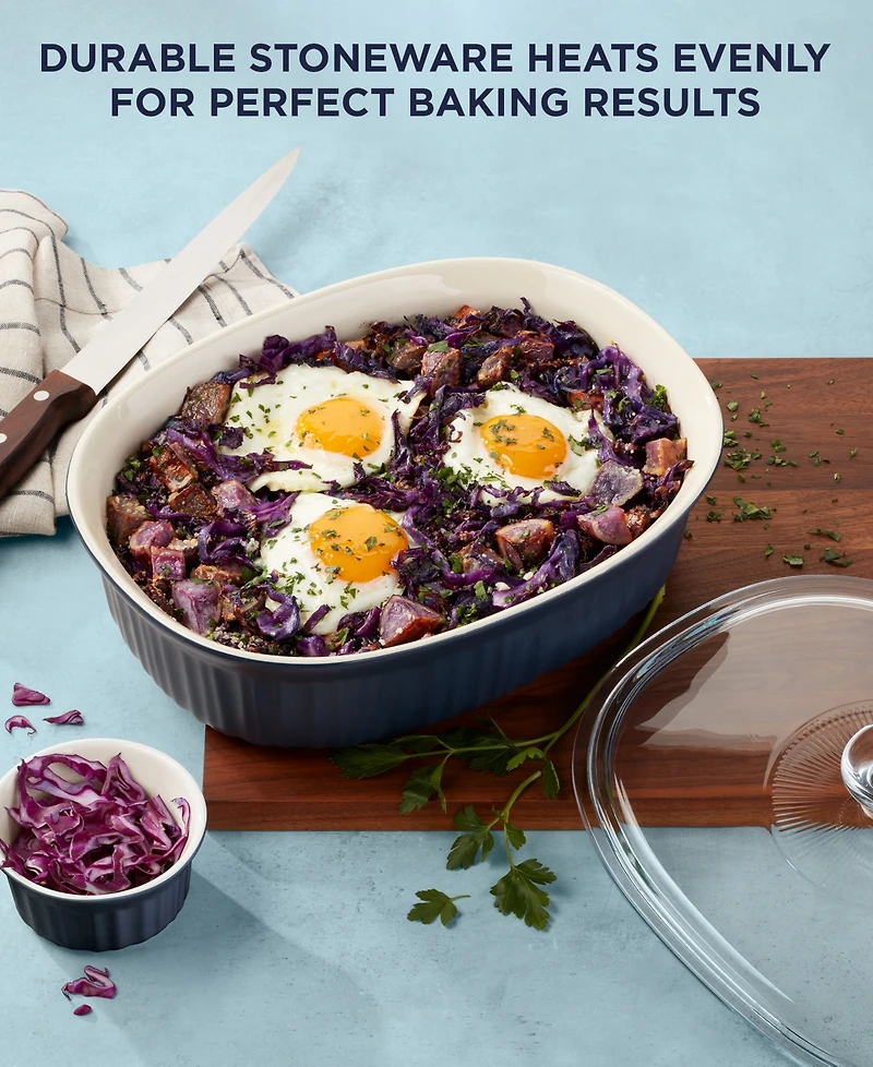 Corningware 10-Pc. French Navy Bakeware Set