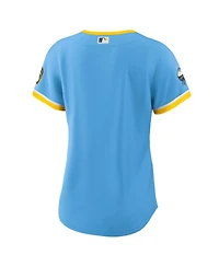 Women's Nike Powder Blue Milwaukee Brewers City Connect Replica Team Jersey