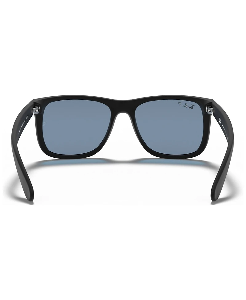 Ray-Ban Unisex Polarized Low Bridge Fit Sunglasses, Justin Classic
