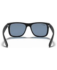 Ray-Ban Unisex Polarized Low Bridge Fit Sunglasses, Justin Classic