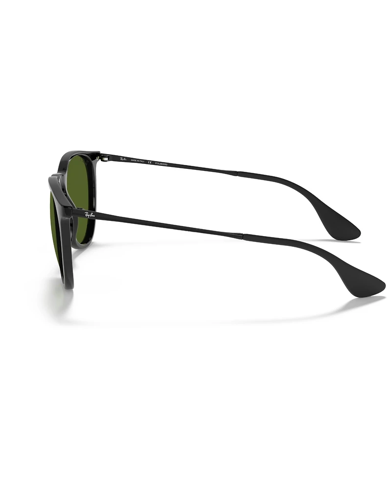 Ray-Ban Unisex Polarized Erika Sunglasses, RB4171F Low Bridge Fit