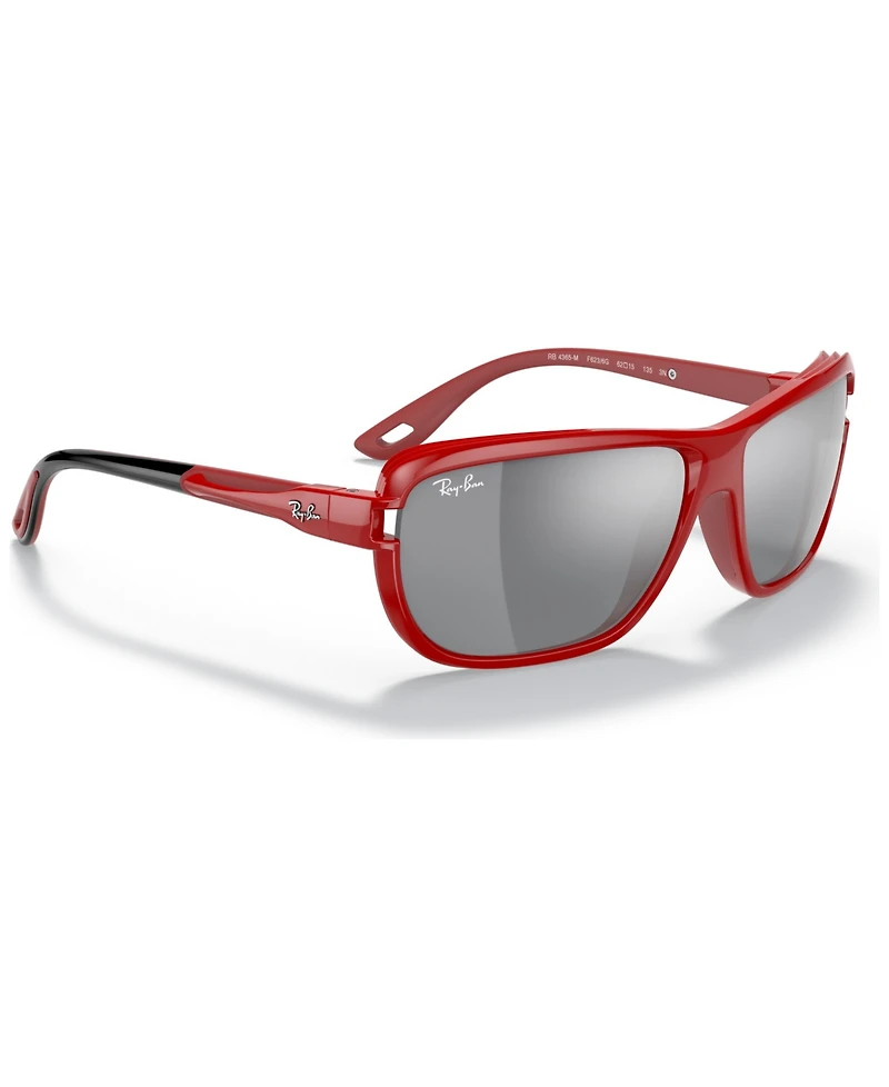 Ray-Ban RB4365M Scuderia Ferrari Collection 62 Unisex Sunglasses