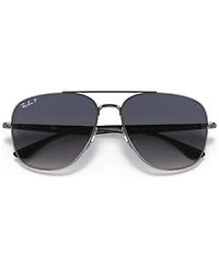 Ray-Ban Unisex Polarized Sunglasses, RB3683 56