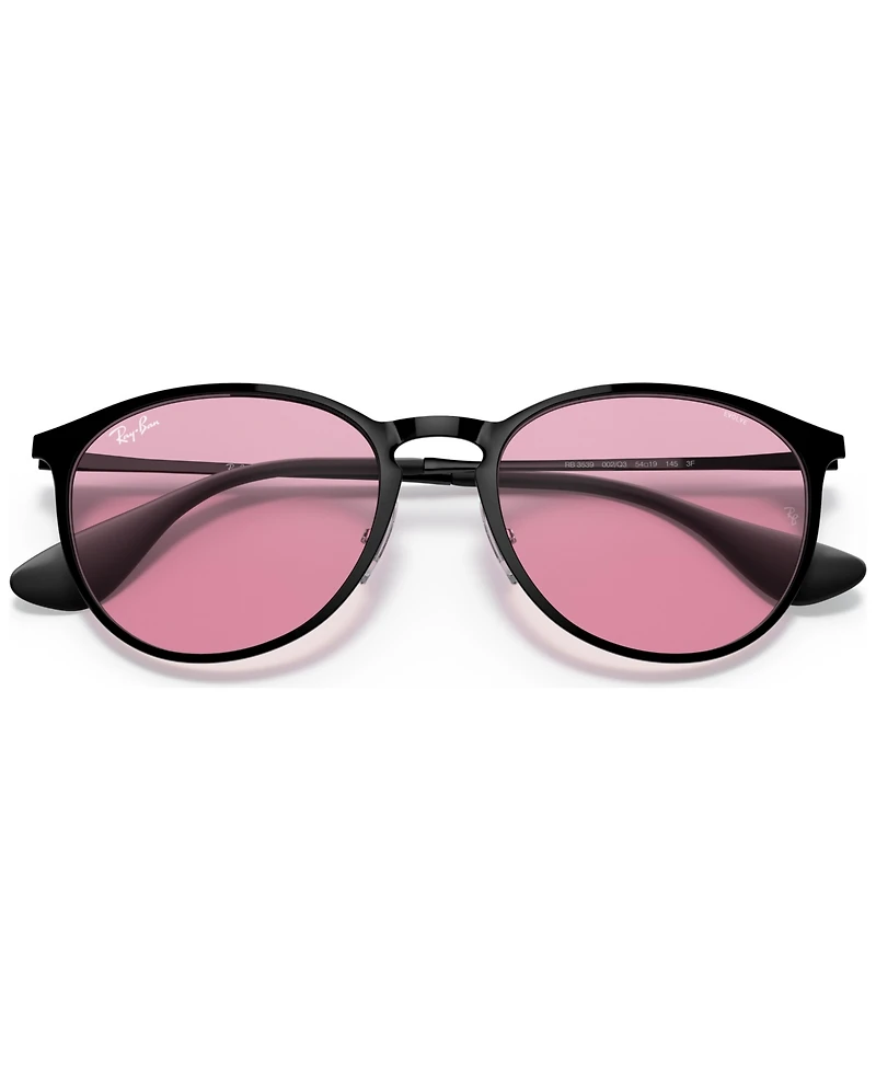 Ray-Ban Women's Photochromic Sunglasses, Erika Metal Evolve 54