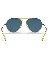 Ray-Ban Unisex Titanium Polarized Sunglasses, RB8063