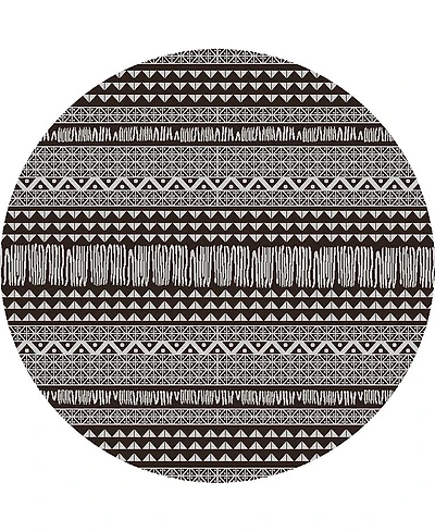 Kas Provo 5761 7'10" x 7'10" Round Outdoor Area Rug