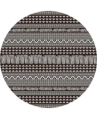 Kas Provo 7'10" x 7'10" Round Outdoor Area Rug