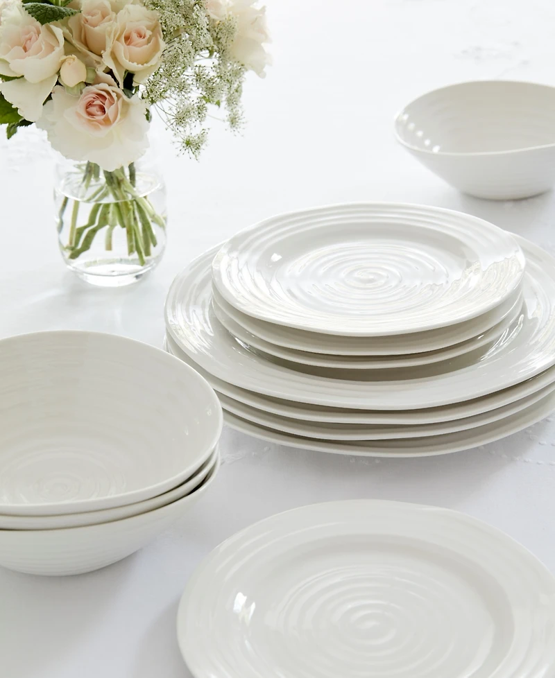 Portmeirion Sophie Conran White 16 Pc. Dinnerware Set, Service for 4, Exclusively at Macy's
