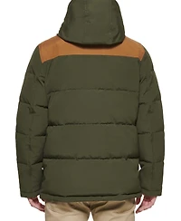 Levi's Men's Quilted Four Pocket Parka Hoody Jacket