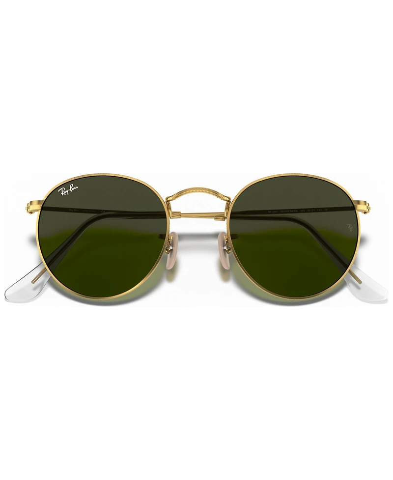 Ray-Ban Unisex Round Metal Sunglasses, RB3447