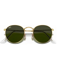Ray-Ban Unisex Round Metal Sunglasses, RB3447