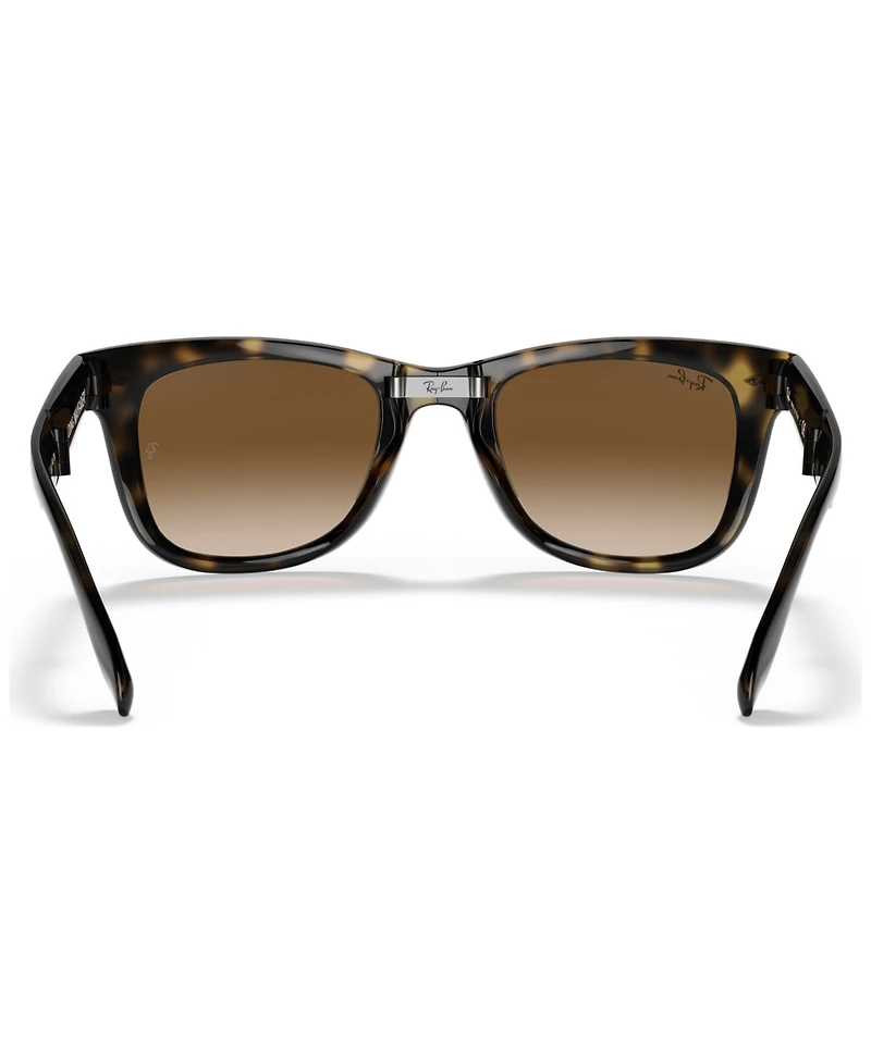 Ray-Ban Sunglasses, RB4105 Folding Wayfarer