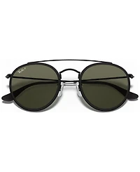 Ray-Ban Polarized Sunglasses , RB3647N Round Double Bridge
