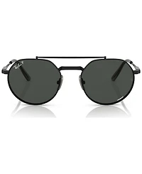 Ray-Ban Unisex Jack Ii Titanium Polarized Sunglasses, RB8265