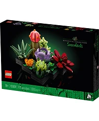 Lego Icons 10309 Succulents Botanical House Plants Adult Toy Building Set