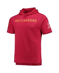 Men's Mitchell & Ness Red Tampa Bay Buccaneers Game Day Hoodie T-shirt