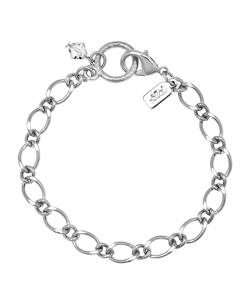 2028 Pewter Charm Holder Bracelet