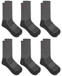 Polo Ralph Lauren Men's 6-Pk. Performance Red Pony Crew Socks