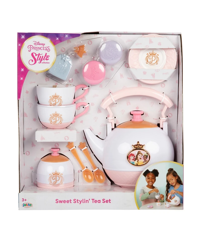 Disney Princess Style Collection Sweet Styling' Tea Set, 12 Piece