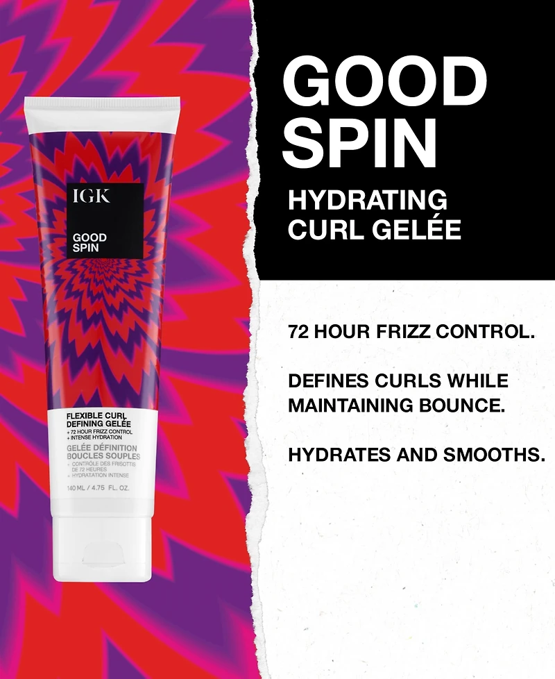 Igk Hair Good Spin Flexible Curl Defining Gelee