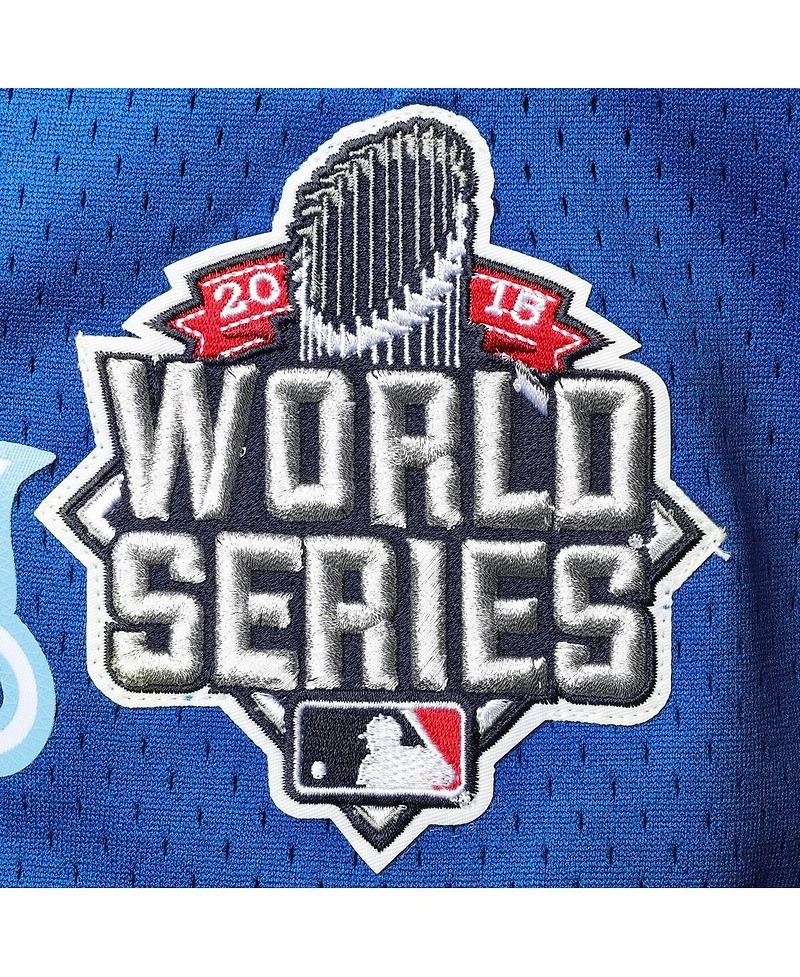 Men's Pro Standard Royal Kansas City Royals 2015 World Series Mesh Shorts