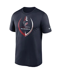 Men's Nike Navy Houston Texans Icon Legend Performance T-shirt